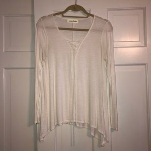 White long sleeve shirt